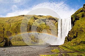 Skogafoss waterfall, Iceland