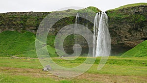 Skogafoss waterfall in Iceland