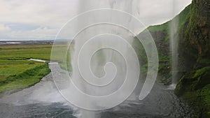 Skogafoss waterfall in Iceland