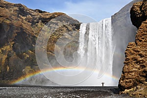 Skogafoss waterfall, Iceland