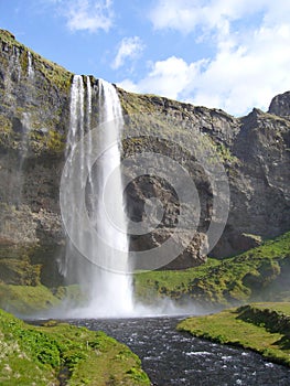 Skogafoss waterfall, Iceland photo