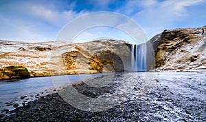 Skogafoss, waterfall, Skogar, Iceland