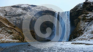 Skogafoss waterfall, Skogar, South Region, Iceland