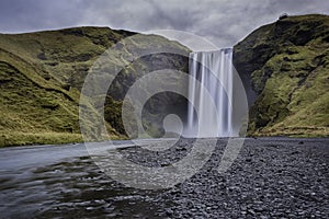 Skogafoss waterfall in southern Iceland