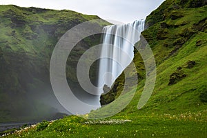 Skogafoss waterfall in southern Iceland