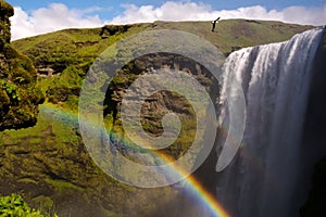 The Skogarfoss troll