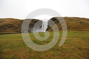 Skogarfoss waterfall