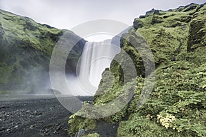 Skogarfoss waterfall in Iceland