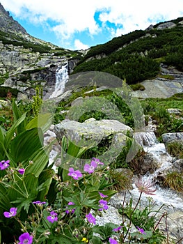 Vodopád Skok, Vysoké Tatry, Slovensko