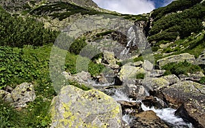 Skok waterfall in Slovakia