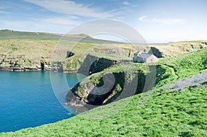 Skomer island, a view of the island