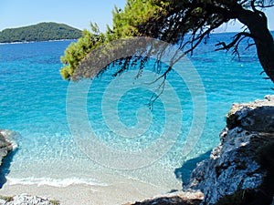 Skopelos island coast