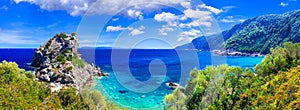 Breathtaking landscapes of Sporades, Skopelos island photo
