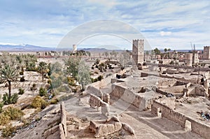 Skoura village Kasba at Morocco