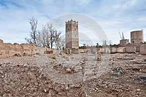 Skoura village Kasba at Morocco