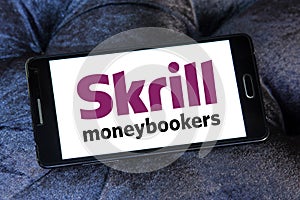 Skrill electronic bank logo