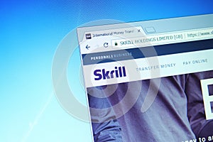 Skrill website