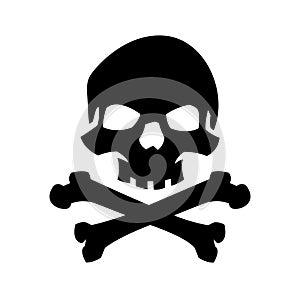 Skull and crossbones.