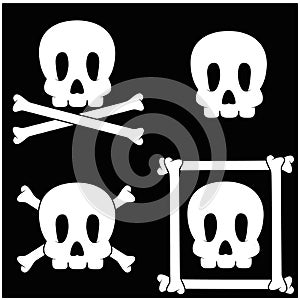 Skull and crossbones icon