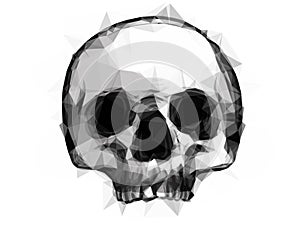 Crystal skull photo
