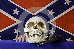 Skull and Flag