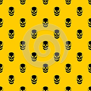 Skull pattern vector