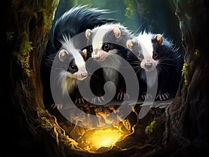 Skunks