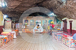 Skurbuchan Monastery in Skurbuchan, Ladakh, Jammu and Kashmir, India