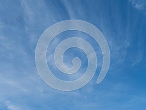 Light clouds, backdrop