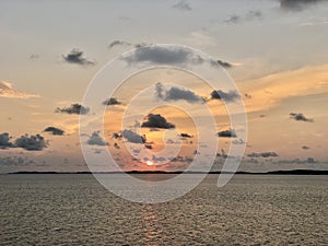 Sky of bermuda photo