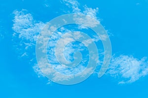 Sky blue background. Sky cloud clear