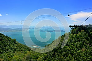 Sky Bridge cable car, Langkawi island, Malaysia