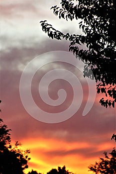 Sky, Celestial Sphere, in Maricopa County, Mesa, Arizona, United States