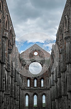 Sky church abbey san galgano tuscany italy tuscany historic