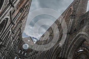 Sky church abbey san galgano tuscany italy tuscany monument