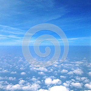 Sky Cloud Stratosphere Heaven Concept photo