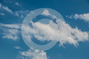 Meterology theme, sky and clouds