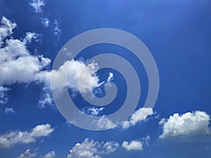 Sky clouds nature background