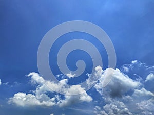 Sky clouds nature background