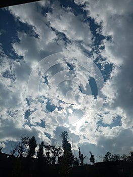 Sky covered with cloud best background