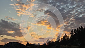 The sky are dancing and showing thier true beauty