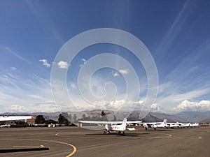 Sky of the desert of nasca