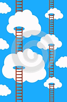 Sky ladders