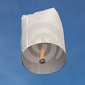 Sky Lantern in day light.