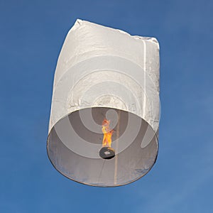 Sky Lantern in day light.