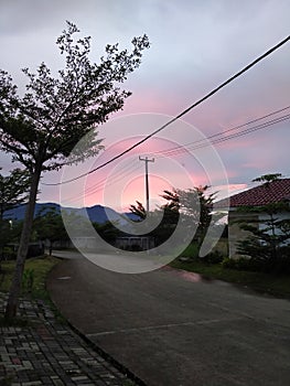 The Sky of late afternoon at West Bogor