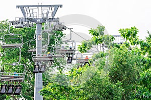 Sky luge Sentosa, Singapore, March 15 2019