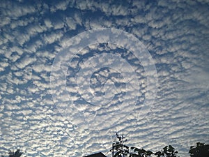 Sky moountain green blue