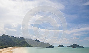 Sky and mountains.,Thailand