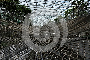 The Sky Nets at Jewel. Jewel Changi Airport is a mixed-use development at Changi Airport in Singapore.